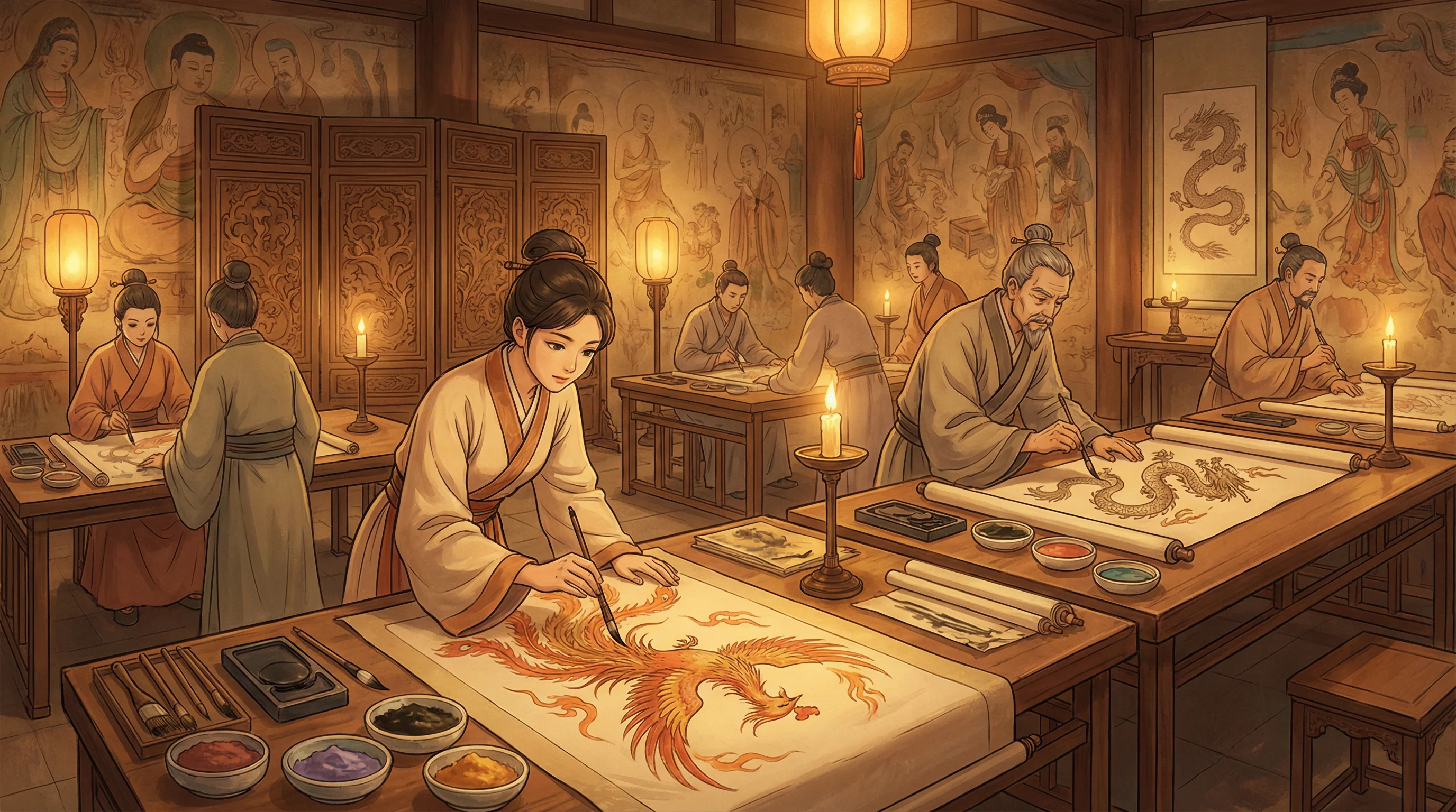 画师入驻 - 国色天香 在线视频免费观看 国风动漫画师